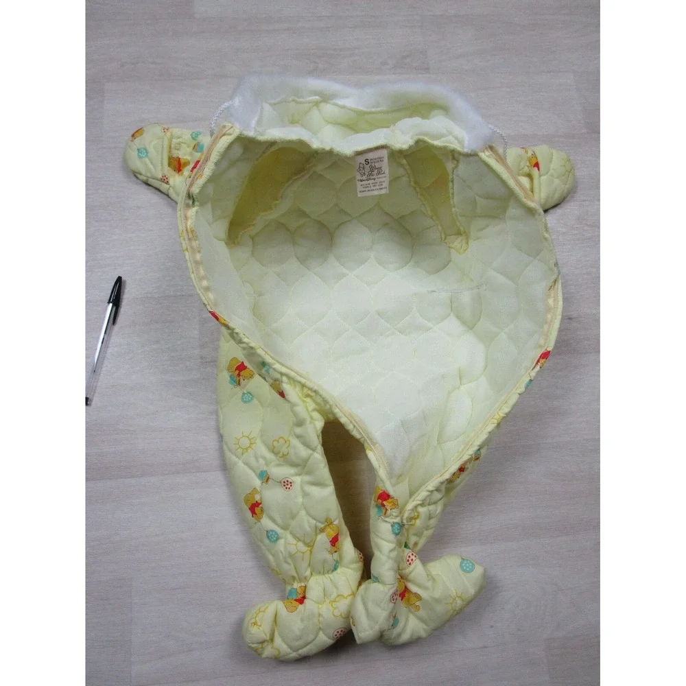 Vintage 1970's Walt Disney Productions POOH AOP Toddler One Piece Size‎ (S) EUC